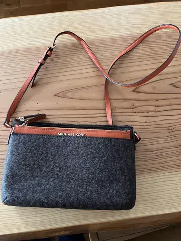 MICHAEL KORS 숄더백 브라운/오렌지
