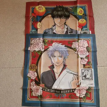 은혼 뒤바뀜 편 히지카타 긴토키 대형 손수건