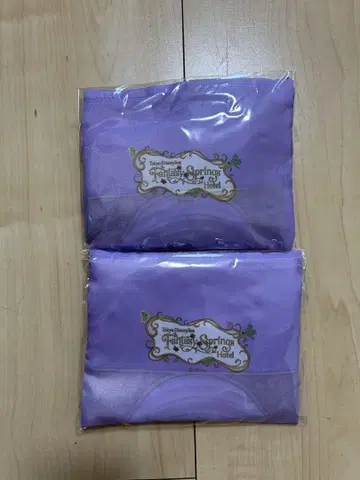 숙박객 한정 판타지 스프링스 호텔 에코백 2개 세트