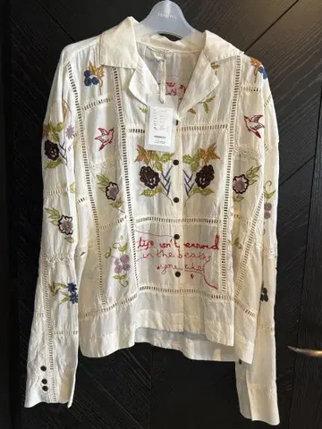 TODAYFUL Embroidery Patchwork Shirts