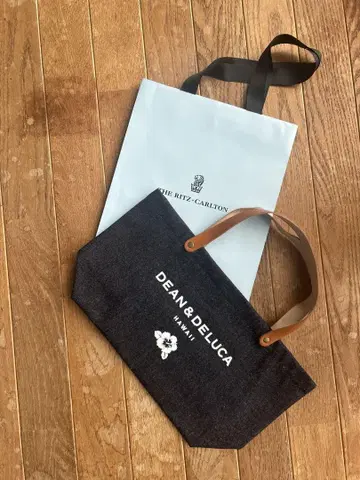 DEAN & DELUCA 데님 토트백