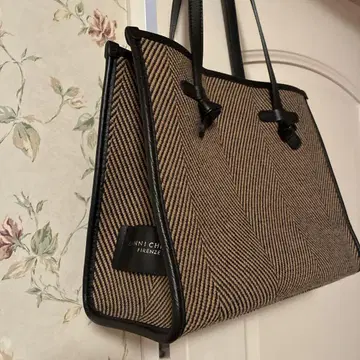 [ GIANNI CHIARINI ] 토트백 백 헤링본 무늬