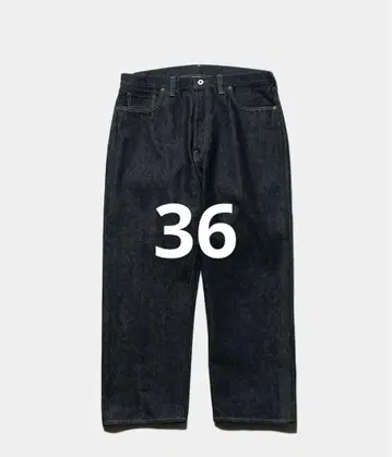 a.presse WASHED DENIM WIDE PANTS 36 대전
