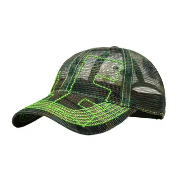 b.Eautiful Vapor 6 Panel Army Camo Mesh