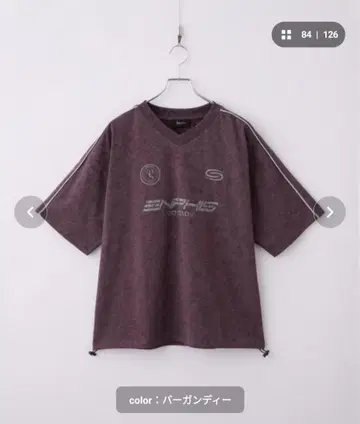 [ Spielio ] Vintage like Vneck game 티셔츠