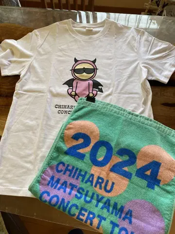 마츠야마 치하루 2024 콘서트 투어 공식 굿즈