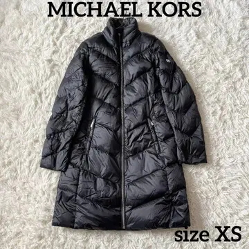 MICHAEL KORS 마이클코어스 롱 다운 코트 블랙