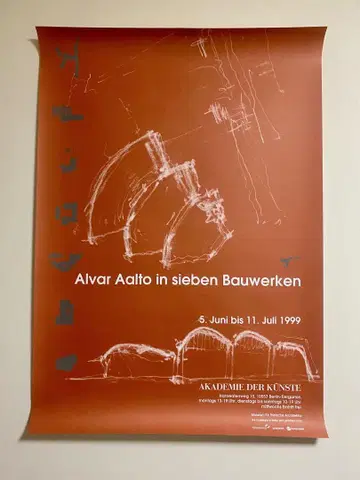 알바 알토 아트 포스터 [ AALTO 100 ] 복각판