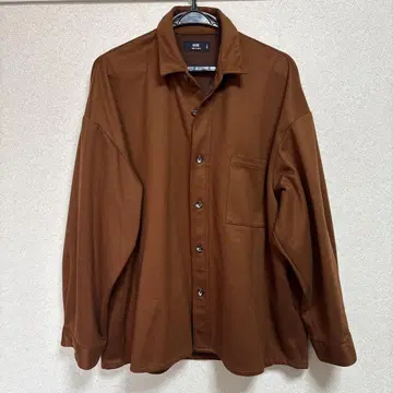 HARE 브라운 긴팔 셔츠 S 사이즈