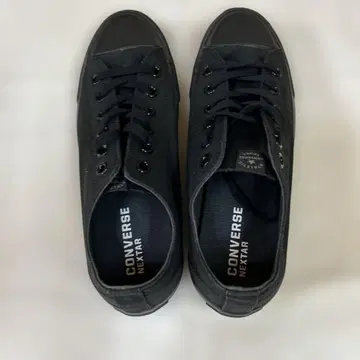 CONVERSE NEXSTAR 블랙 스니커즈 25.5cm