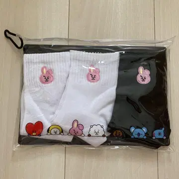 새상품 미개봉 BT21 삭스 COOKY 쿠키 3족 세트