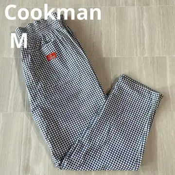 Cookman 셰프 팬츠 M 깅엄 체크