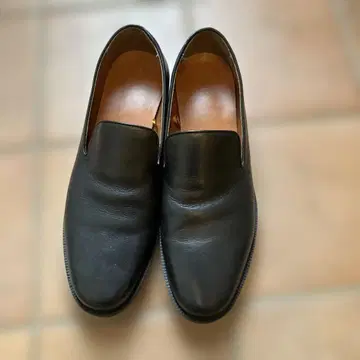 GU 오페라 슈즈 블랙 가죽 27.5cm 가죽 신발