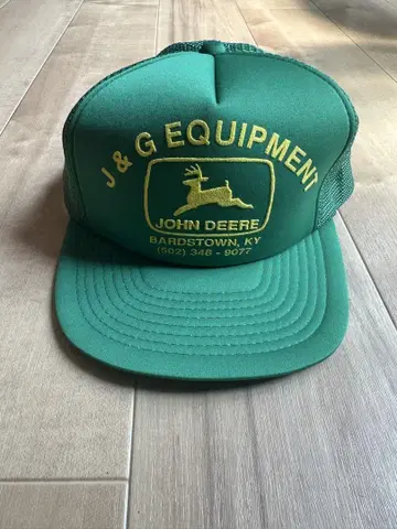 USA 데드스탁 JOHN DEERE 기업 트래커 캡
