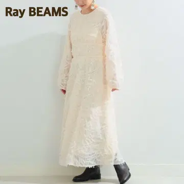 [미사용급] Ray beams 빔즈 프린지 플레어 원피스 롱