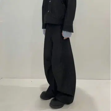 COMMON DIVISOR 와이드 데님 팬츠