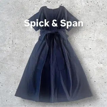 [ 새상품급 ] Spick & Span 컬러리스 돌먼 원피스 일본제