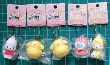 ES 산리오 캐릭터 PVC 마스코트 5개 세트
