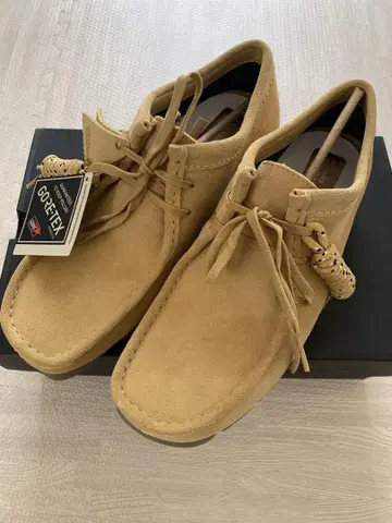 [미사용 새상품] Wallabee GTX 골든 탄 스웨이드 26cm