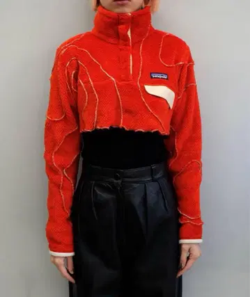 shury Patagonia 리메이크 크롭 상의