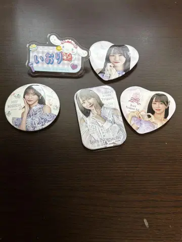 노구치 이오리 캔배지 묶음 판매