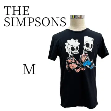 THE SIMPSONS 심슨 블랙 티셔츠 M