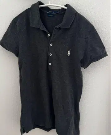 Ralph Lauren 랄프 로렌 피케 셔츠 그레이 슬림핏