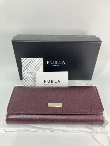 FURLA 훌라 가죽 장지갑