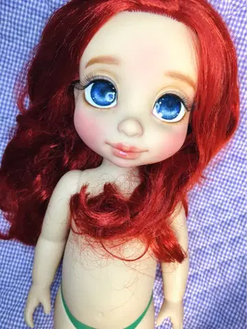 아리엘 애니메이터 인형 리페인트