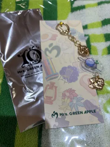 Mrs. GREEN APPLE 10주년 기념 키링 댄스홀