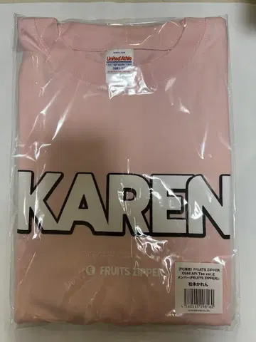FRUITS ZIPPER OSHI API ver.2 티셔츠 마츠모토 카렌