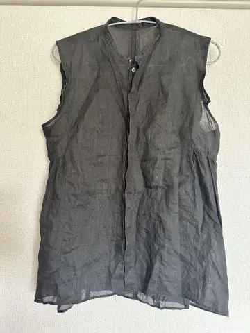 [ suzuki takayuki ] band-sleeve blouse
