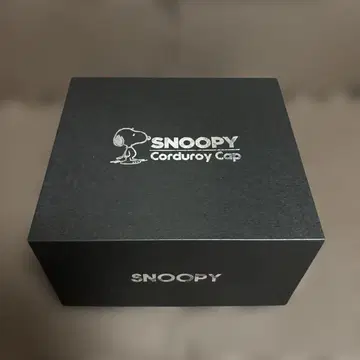 SNOOPY Corduroy Cap 스누피 코듀로이 캡