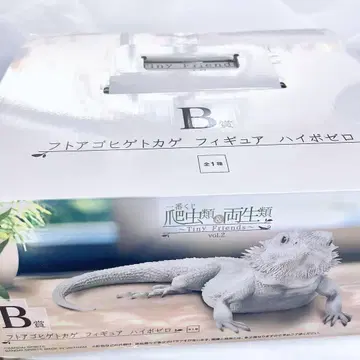 제일복권 파충류&양서류 B상 턱수염도마뱀 피규어 하이포 제로