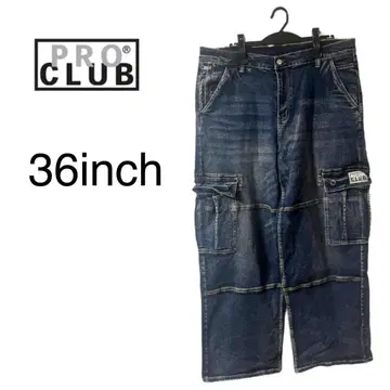 PROCLUB 프로클럽 카고 데님 W36 오버사이즈 스트릿
