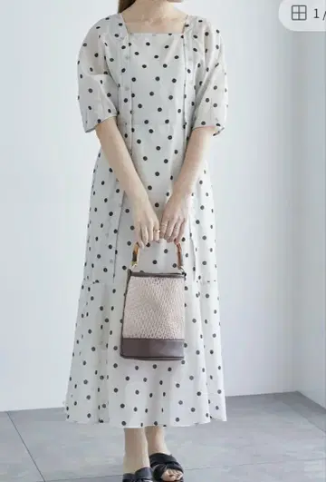 Te chichi 도트 원피스 프리 사이즈