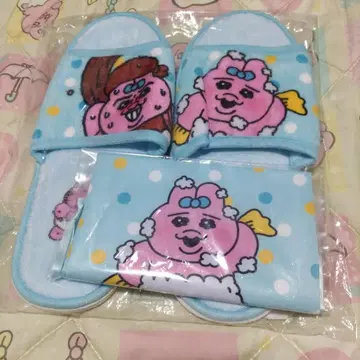 미사용품 빤쮸토끼 빤쮸토끼 극락탕 목욕 후 슬리퍼