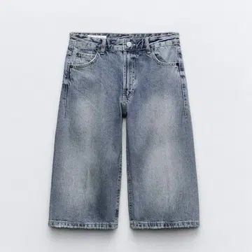ZARA 데님 하프 팬츠 32 사이즈