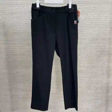 PICONE 블랙 스트레치 팬츠 사이즈 L