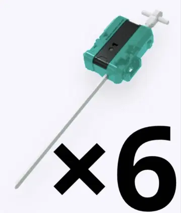 베이블레이드 X 롱 와인더 런처 6개 세트