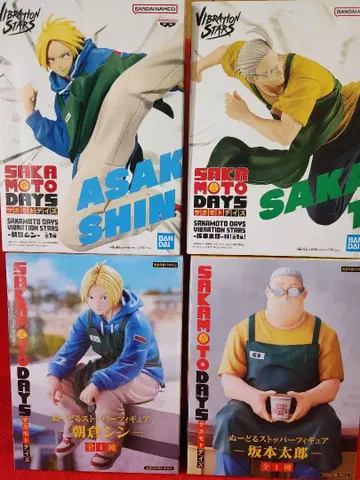 SAKAMOTO DAYS 피규어 사카모토 타로 아사쿠라 신 4종