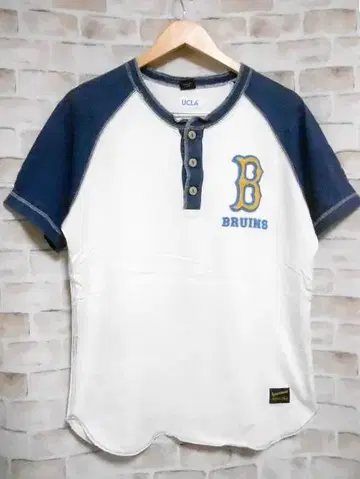 아비렉스 x UCLA BRUINS 헨리넥 티셔츠