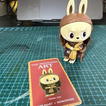 POPMART LABUBU 더 몬스터즈 아트 시리즈 모나리자