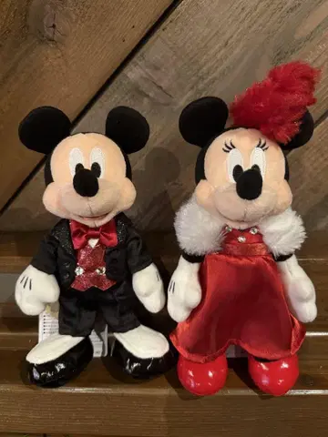 빅뱅 비트 인형 배지 we love 미키 미니 인형 배지