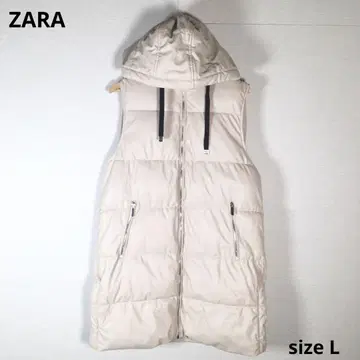 상태 좋음 ZARA 자라 다운 베스트 롱 다운 베스트 sizeL