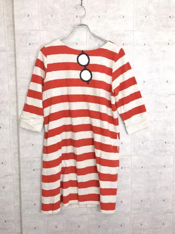 graniph WHERE'S WALLY? 보더 티셔츠 튜닉