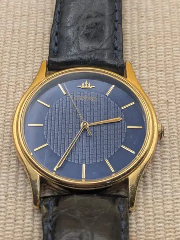 세이코 SEIKO Galaxy 파란색 다이얼 작동품