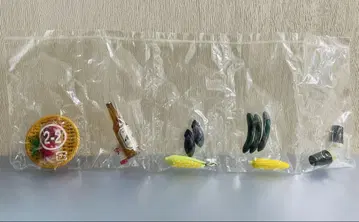 메가하우스 여름의 기쁨 여름 채소와 맥주 흑맥주 버전 미니어처