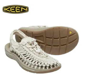 KEEN 23.5cm 화이트 스포츠 샌들