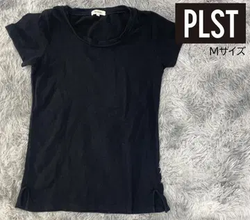 플라스테 티셔츠 블랙 M 사이즈